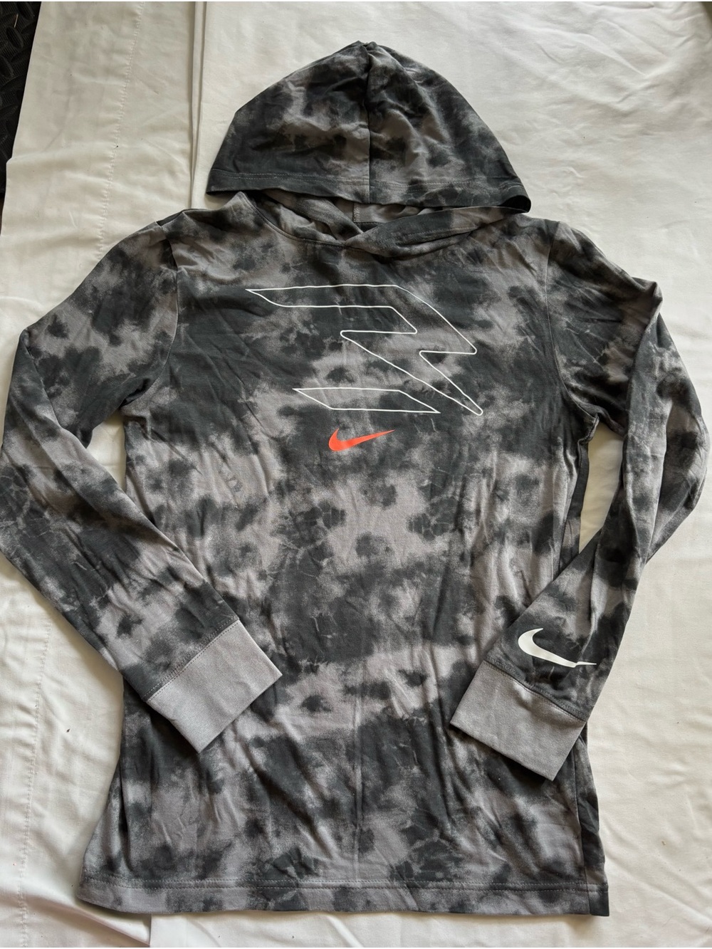 Nike Mbappé Tie Dye Lightweight Hoodie, YL (12-13yrs)